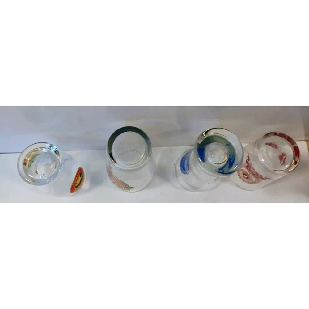 Vtg Pacific Northwest Craft Beer Festival Taster Glasses Lot Set of 4 Deschutes